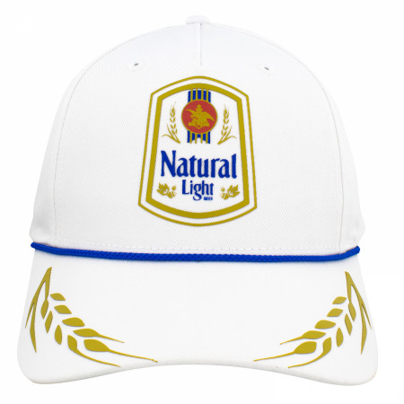 Natural Light Golden Laurels Rope Golfer Hat